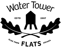 The Water Tower Flats Logo - Peak Ten Client
